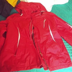 Winter coat with insert.